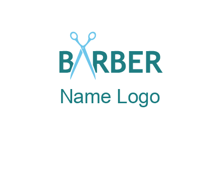 scissor barber logo