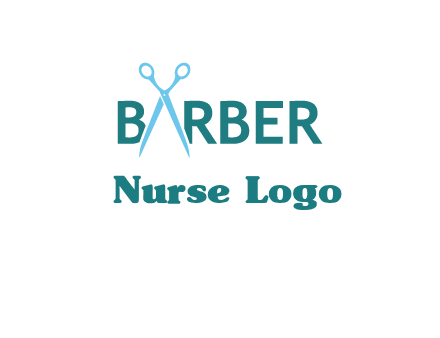 scissor barber logo