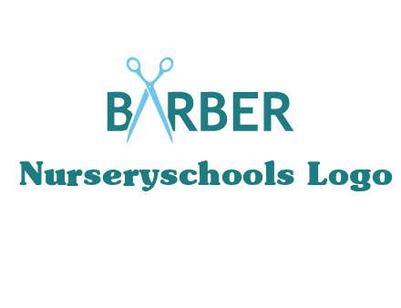 scissor barber logo