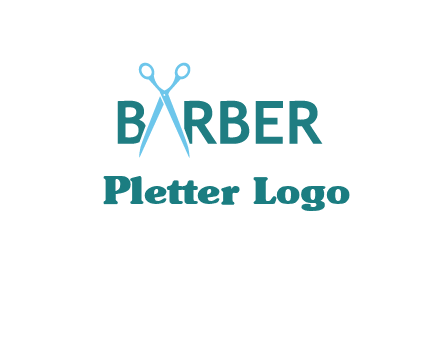 scissor barber logo