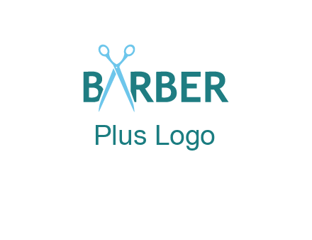 scissor barber logo