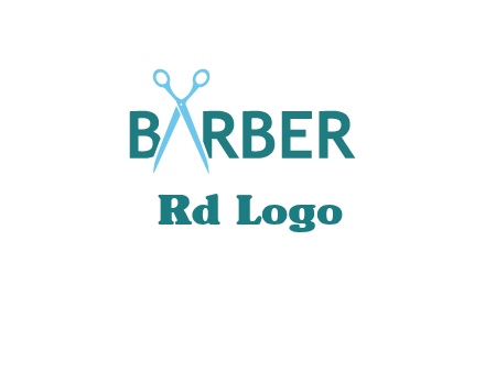 scissor barber logo