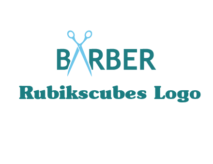 scissor barber logo