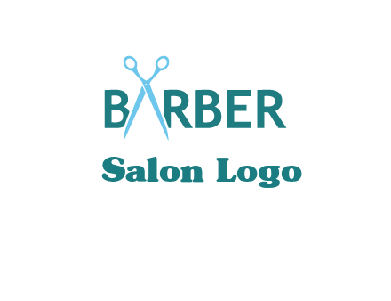 scissor barber logo