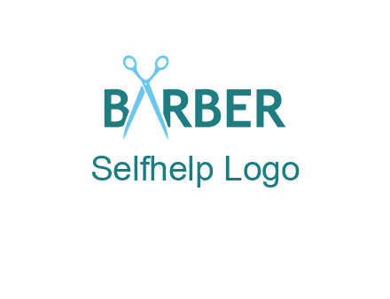 scissor barber logo