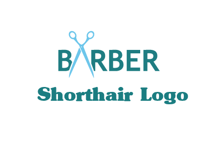 scissor barber logo