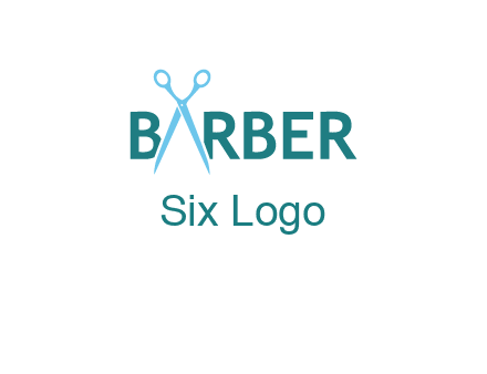 scissor barber logo