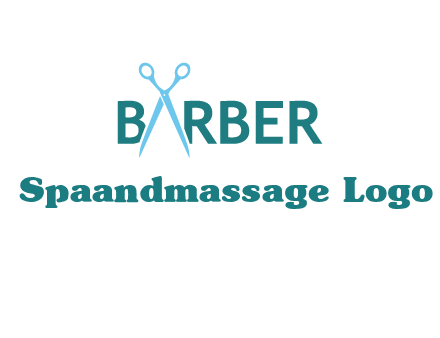 scissor barber logo