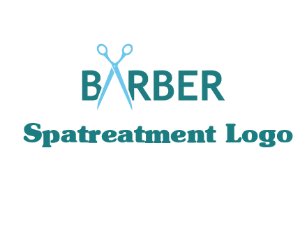 scissor barber logo