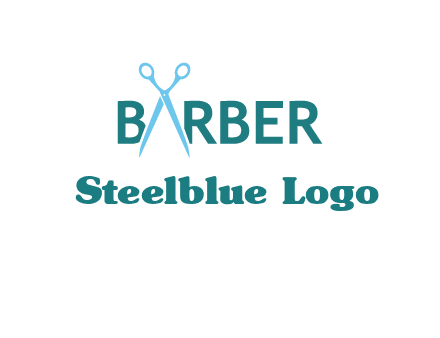 scissor barber logo