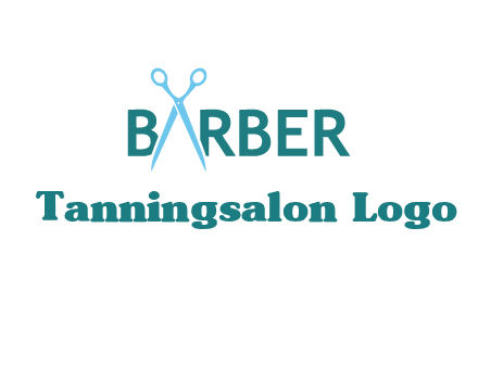 scissor barber logo