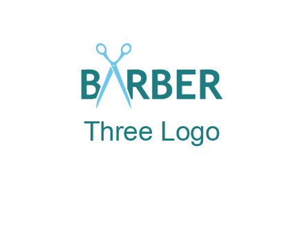 scissor barber logo
