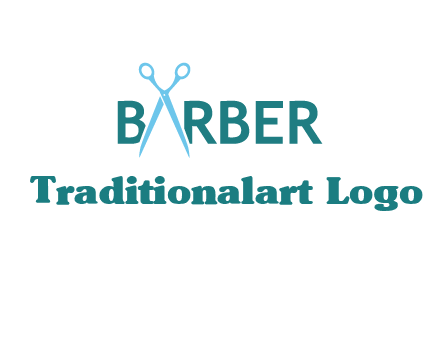 scissor barber logo