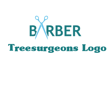 scissor barber logo