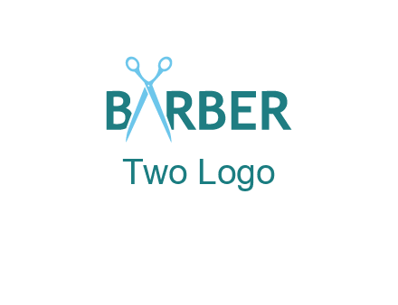 scissor barber logo