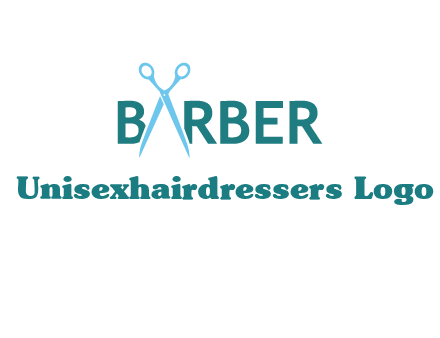 scissor barber logo