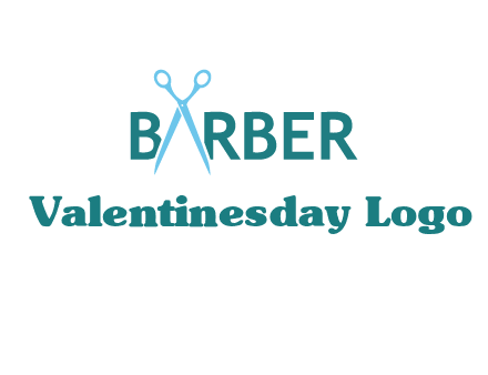 scissor barber logo