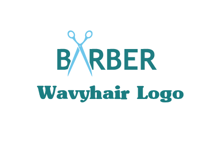 scissor barber logo