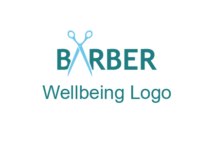 scissor barber logo