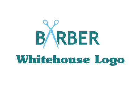 scissor barber logo