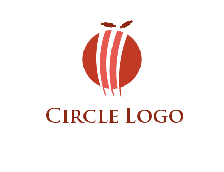 wicket on ball sports logo