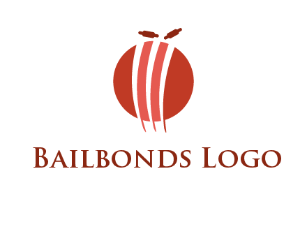 wicket on ball sports logo