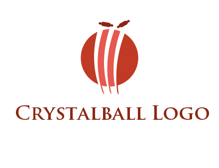 wicket on ball sports logo