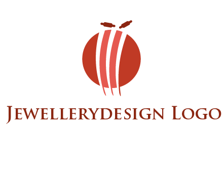 wicket on ball sports logo