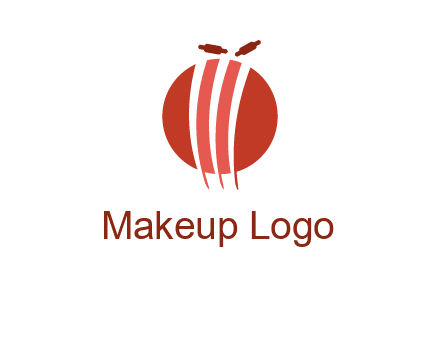wicket on ball sports logo