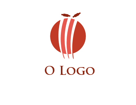 wicket on ball sports logo