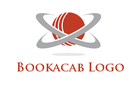 cricket ball with swoosh sports logo