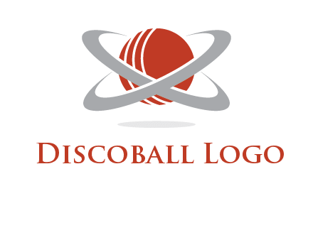 cricket ball with swoosh sports logo