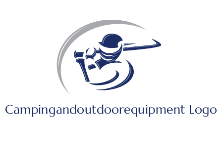 cricket batsman sports logo