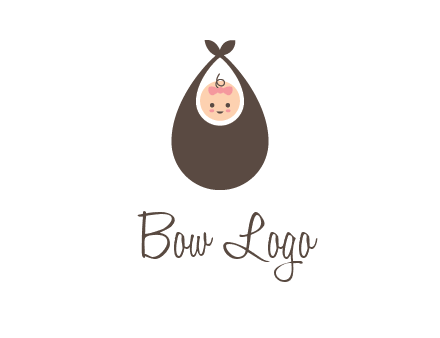 baby bib childcare logo