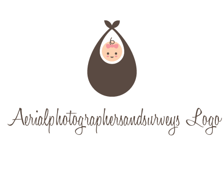 baby bib childcare logo