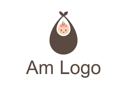 baby bib childcare logo