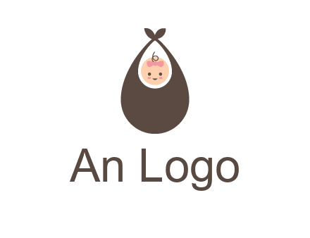 baby bib childcare logo