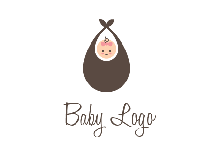 baby bib childcare logo