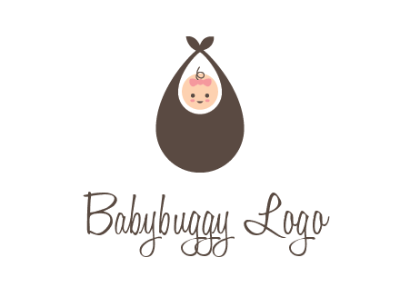 baby bib childcare logo