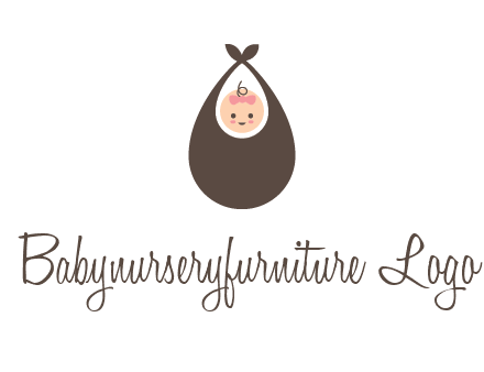 baby bib childcare logo