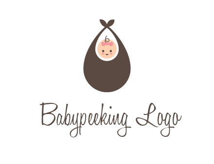 baby bib childcare logo