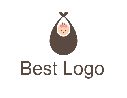 baby bib childcare logo