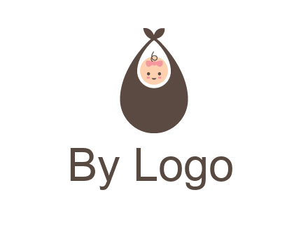 baby bib childcare logo