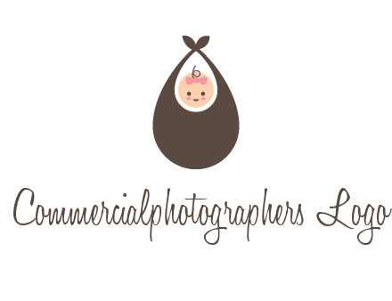 baby bib childcare logo