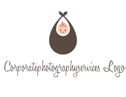 baby bib childcare logo