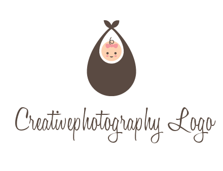 baby bib childcare logo