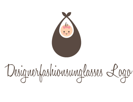 baby bib childcare logo