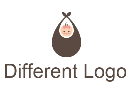 baby bib childcare logo