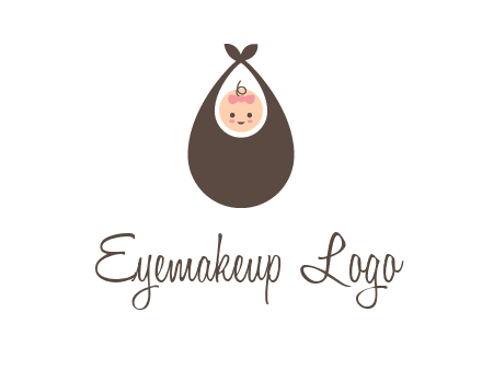 baby bib childcare logo