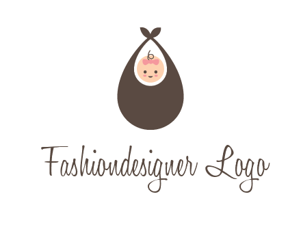 baby bib childcare logo